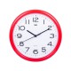 Reloj de Pared OM 3301 24cm Rojo