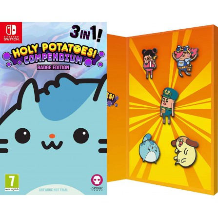 Holy Potatoes Compendium 3 in 1 Titles One Pack + Pin Badges - SWI