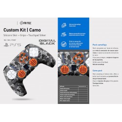 Kit Camo (Silicona+Grips+Sticker) - PS5