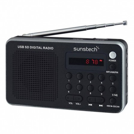 Radio portátil Sunstech RPDS32BL Azul