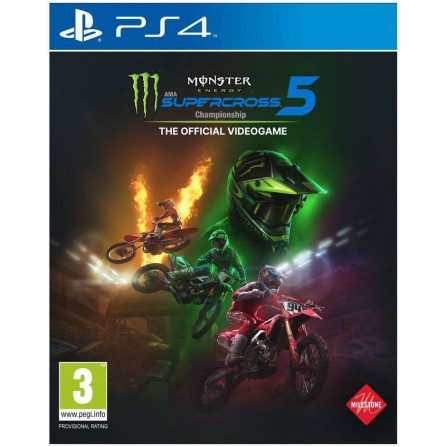 Monster Enery Supercross - The Official Videogame 5 - PS4