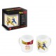 Taza cerámica 325ml Goku y Vegeta Fight DBZ