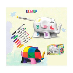 Elmer - Hucha - Elmer Coloring Money Box 