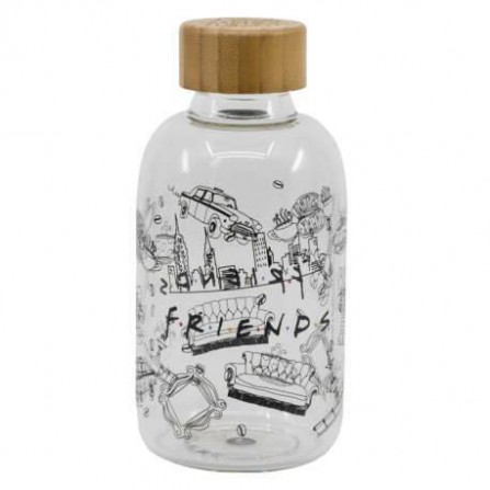 Friends - Botella - Cristal Pequeña 620 Ml 