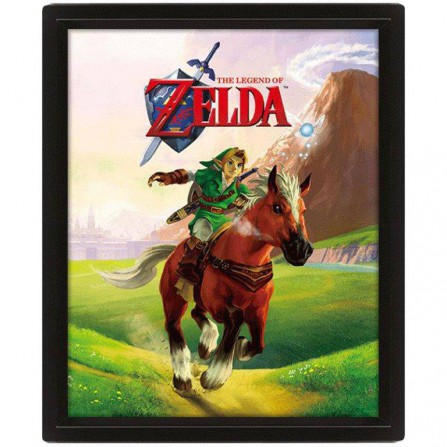 Cuadro 3D The Legend of Zelda Gallop