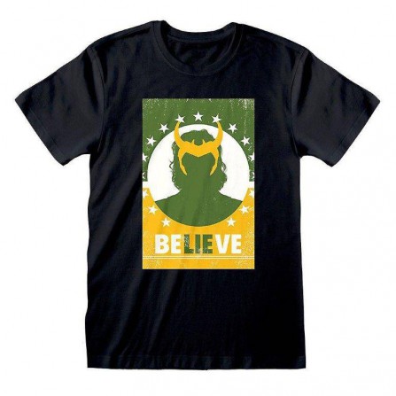 Camiseta Marvel Loki - Believe - 2XL