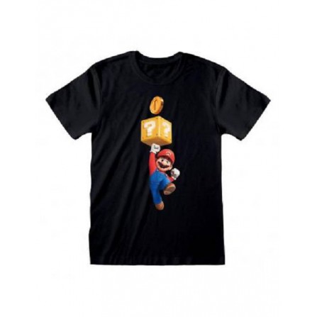 Camiseta Super Mario Bros Mario Coin Fashion - S