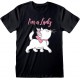 Camiseta Aristocats   I am a lady  Unisex  S