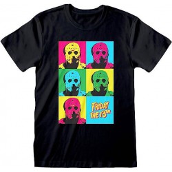 Camiseta Friday the 13th - Jason pop Art - S