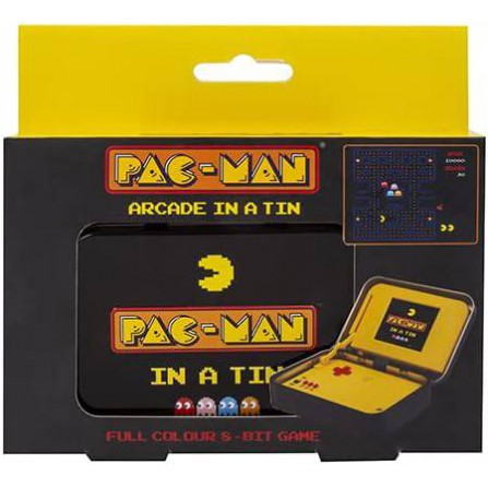 Pac-man arcade in a tin 