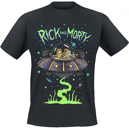 Camiseta Rick and Morty Spaceship - S