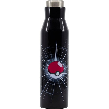 Botella reutilizable térmica de acero inoxidable de 580 ml de Pokemon