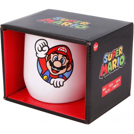 Taza nova de cerámica de 380 ml de Super Mario