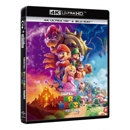 Super Mario Bros: La película (4K UHD + Blu-ray) [Blu-ray]