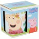 Taza de cerámica de 325 ml en caja regalo de Peppa Pig