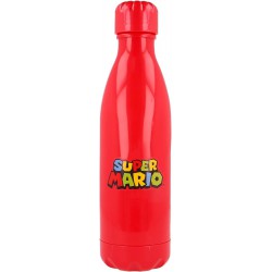 Super mario - botella - plastico 660ml 