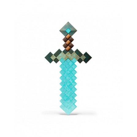 Minecraft Replica Espada De Diamante