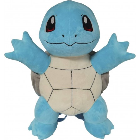 Mochila Peluche Squirtle Pokemon 36cm