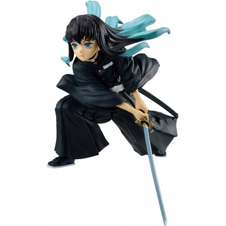 Figura de Acción Muichiro Tokito Demon Slayer: Kimetsu No Yaiba, Vibration Stars 10 cm, Multicolor