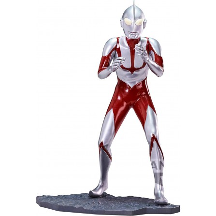 Figura de viñeta artística del universo de los héroes japoneses de Ultraman Shin