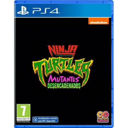 NINJA TURTLES: MUTANTES DESENCADENADOS. - PS4