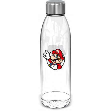 Botella aqua 980ml Super Mario 