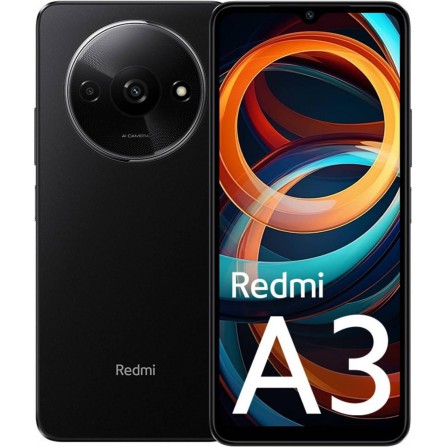 Smartphone Xiaomi Redmi A3 4+128GB 6,7" 4G Negro