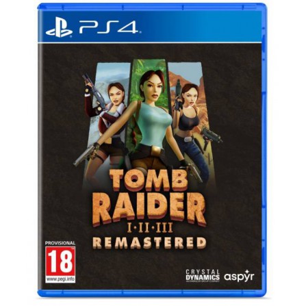 Tomb Raider I-III - Remastered Starring Lara Croft - PS4