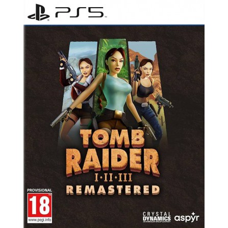 Tomb Raider I-III - Remastered Starring Lara Croft - PS5