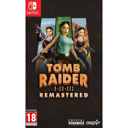 Tomb Raider I-III - Remastered Starring Lara Croft - SWI