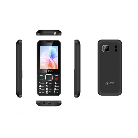 Teléfono Qubo X-240BK 2,4" Negro