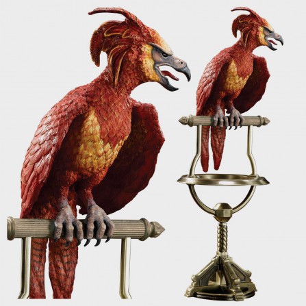 figura Fawkes  el Fénix  Harry Potter 