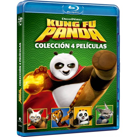 Kung Fu Panda Pack 1-4  - BD