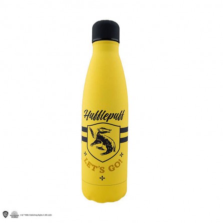 Botella Metálica Harry Potter Let´S Go Hufflepuff