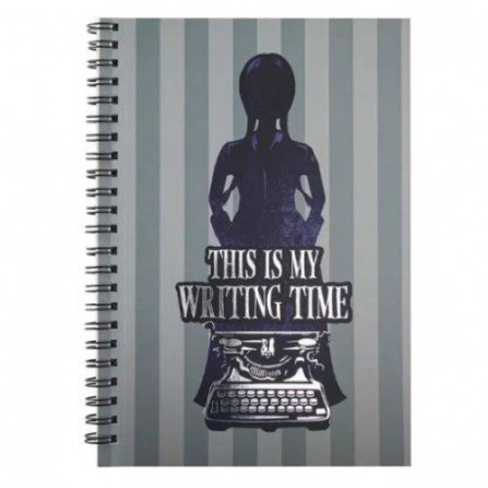 Cuaderno de tapa blanda Wednesday