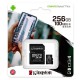 Tarjeta de memoria Micro SD Kingston CANVAS Select Plus 256GB CL10 UHS-i + Adaptador