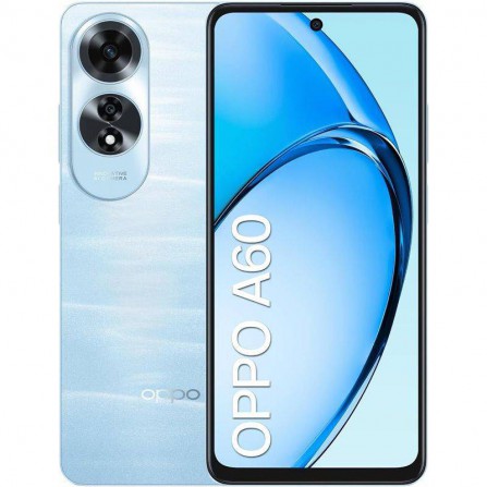 Smartphone Oppo A60 8+256GB 4G 6,56" Azul Brillante