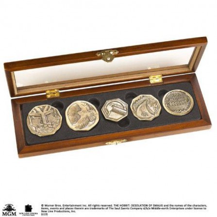 EL HOBBIT SET DE MONEDAS DWARVEN TREASURE