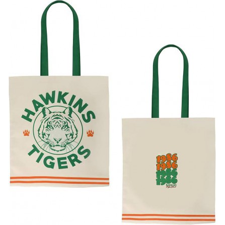 Bolsa tela Stranger Things Tigres Hawkin