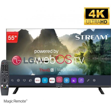 Televisor Stream System 55" WSTRU5522FTP 4K