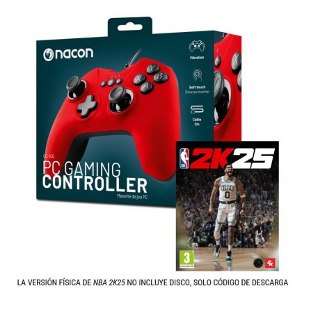 NBA 2K25 PC + Mando GC-100 Rojo Nacon - PC