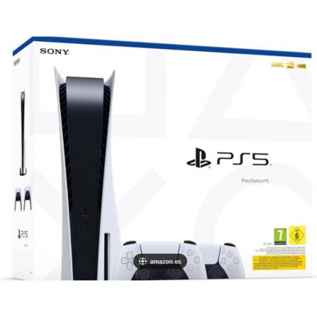 Consola PS5 Slim +2 DualSense White