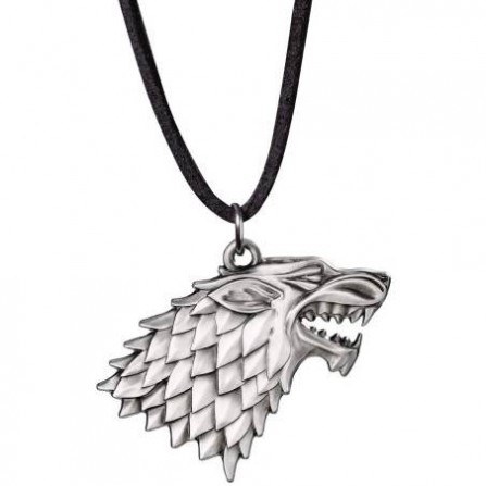 Colgante con collar Stark Sigil Juego de Tronos