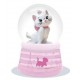 MARIE GLOBO DE NIEVE 10 CM EN ESTUCHE ARISTOGATOS DISNEY