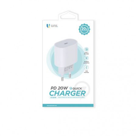 Cargador de pared USB Tipo C 20W