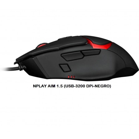 Raton gaming nplay aim 1.5 usb 3200dpi - PC