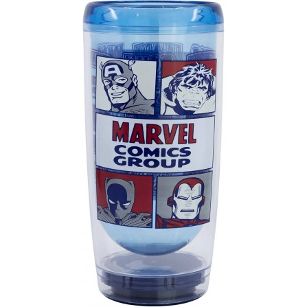 Vaso d.pared antiv.625ml marvel avengers