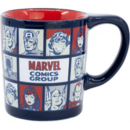 Taza ceramica antiv.300ml marvel avenger