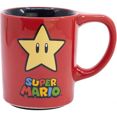 Taza ceramica antiv.300ml super mario po