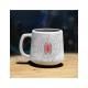 Taza 3d telaraña y logo spiderman